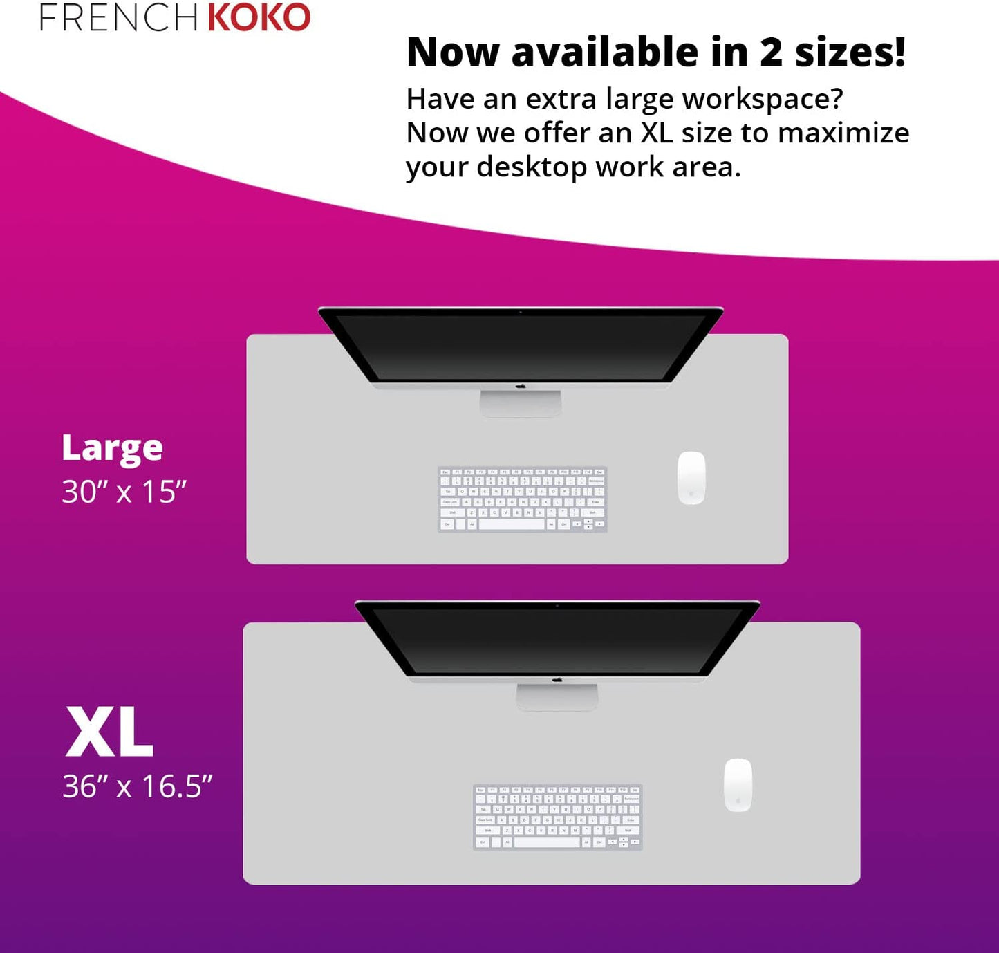 Large Mouse Pad Desk Mat Desk Pad Keyboard School Essentials Office Decor Big Extended Laptop Protector Computer Accessories Pretty Mousepad Women Girls Pink Flowers XL Gift