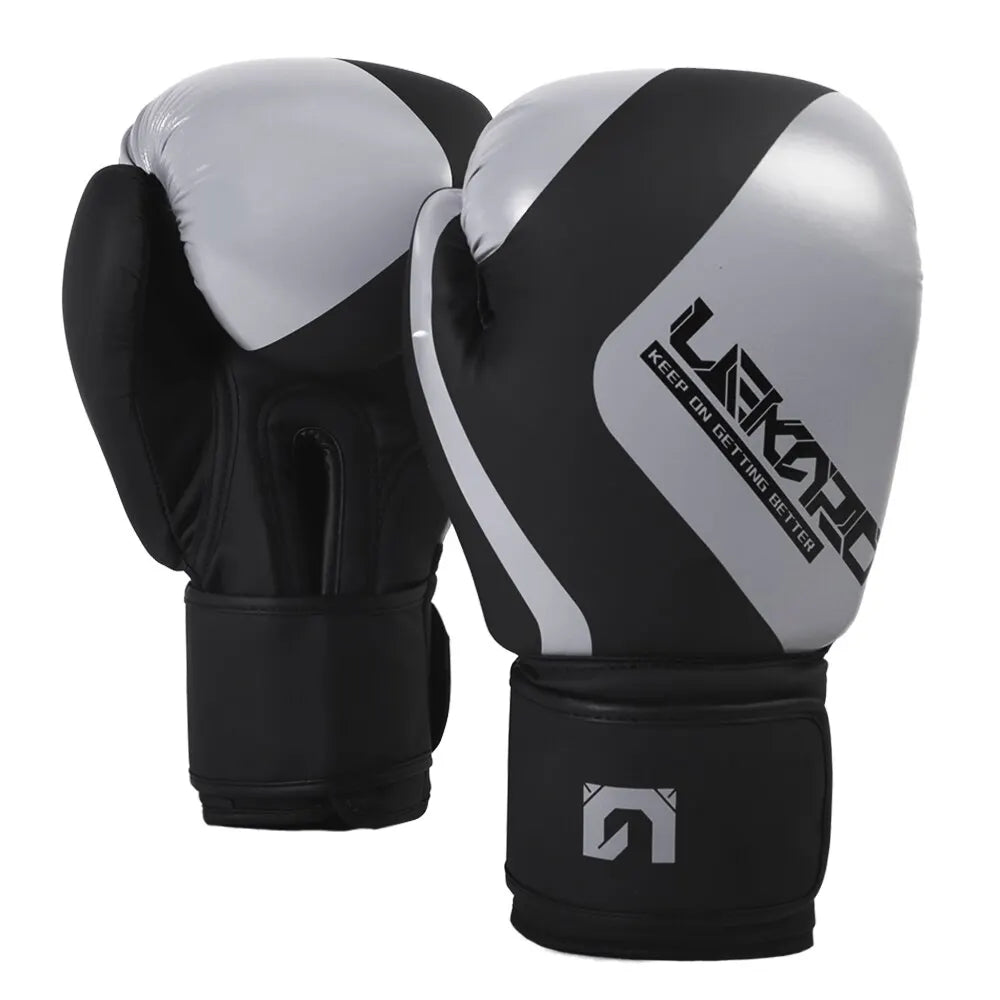 Professional 12oz Boxing Training Gloves for Adults - Muay Thai and Sanda Fighting Gloves for Men and Women - Ideal Gift for Boys