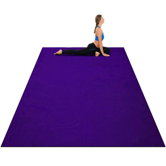 182 cm Thick Yoga Mat with Double-Sided Non-Slip Surface